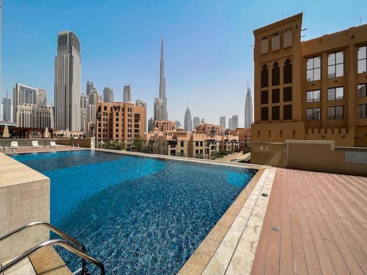 Апартаменти Burj Khalifa View - 2Br And Maid - Downtown Дубай Екстер'єр фото